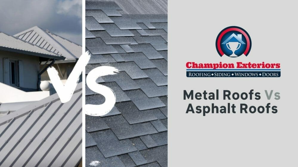 Metal Roofs Vs. Asphalt Roofs Which is Right For You?