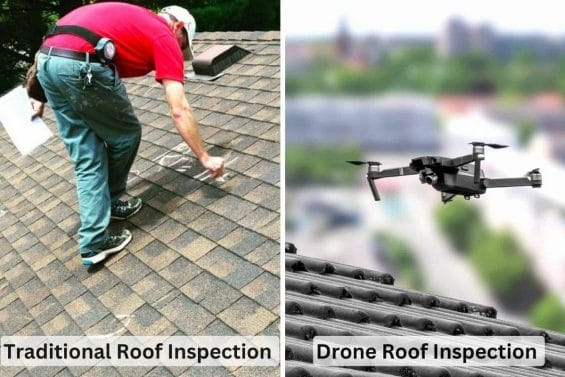 Traditional And Drone Roof Inspections